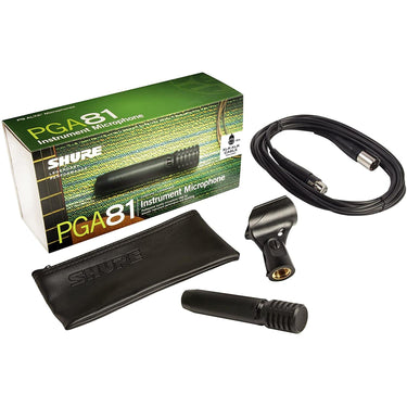Micrófono Shure Bobina Móvil C/Cable Pga81-Xlr